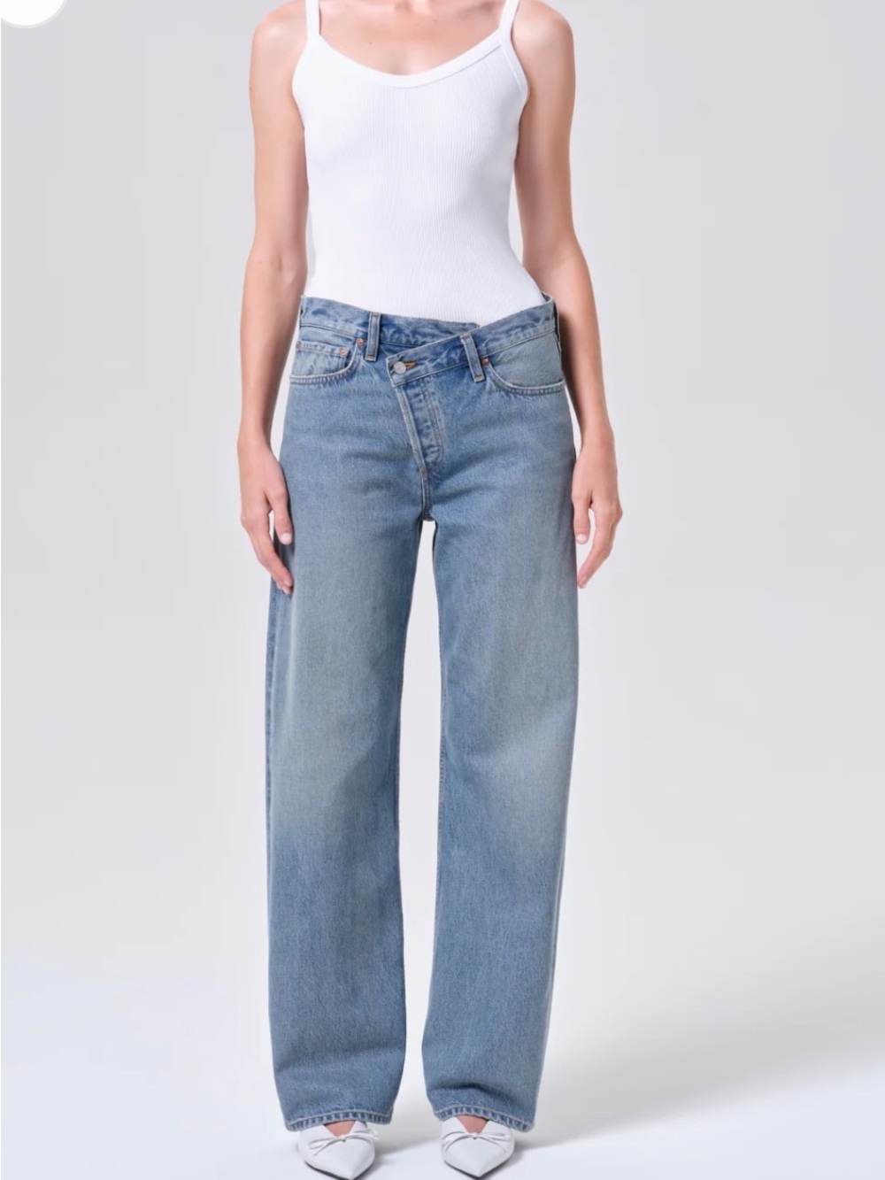 AGOLDE CRISS CROSS JEAN